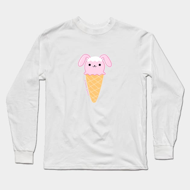 (ice)Creamy Bunny Long Sleeve T-Shirt by CreamyBunny